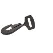 2” Twisted Snap Hook W/Satin Black Finish, by Ancra