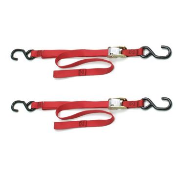 Motorcycle Tie-Down Utility Cam Buckle Straps 1" X 66" - 40888-10, image 1 Motorcycle Tie-Down Utility Cam Buckle Straps 1" X 66" - 2/PK , by Ancra