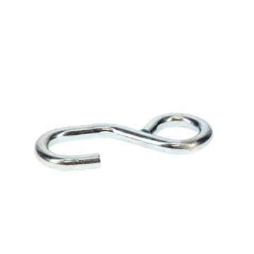 1” Zinc Plated S-Hook - 41313-12, image 1 1” Zinc Plated S-Hook, by Ancra