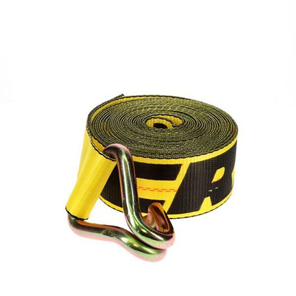 3" X 27' Winch Strap with Wire Hook, by Ancra