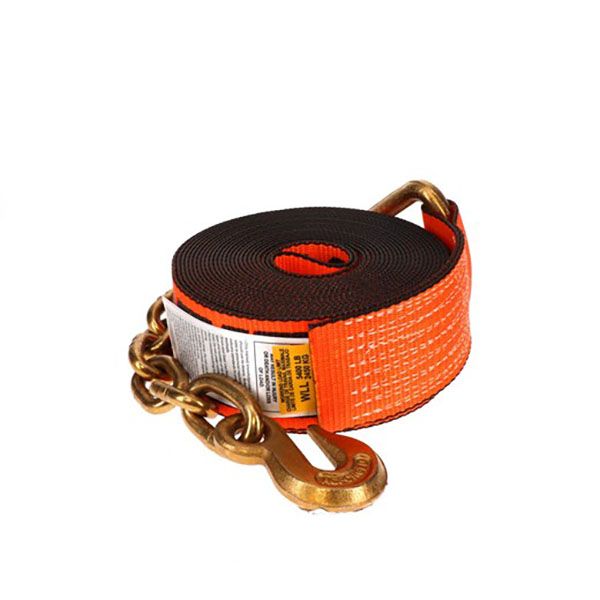 3” x 30’ X-Treme Webbing Winch Strap w/ Chain Anchor, by Ancra