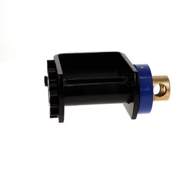 Flatbed Ratchet winch weld on bottom mount 43563-10-RW, image 1 Ratcheting Web Winch Bottom Mount Flatbed Trucks, Trailers Weld-on, by Ancra