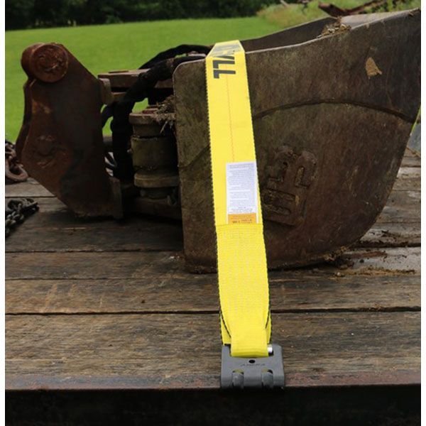 4” x 60’ Winch Strap w/Flat Hook, by Ancra