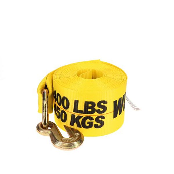 4"x27' Winch Strap with Grab Hook, by Ancra