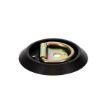 Pan Fitting w/Black Trim Collar, by Ancra