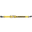 2″ x 30’ Ratchet Strap w/Twisted Snap Hooks & Long Wide Handle, by Ancra