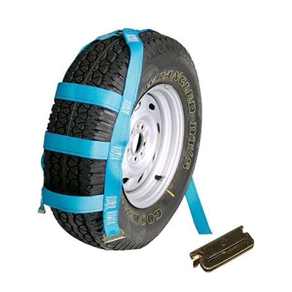 Wheel Dolly Strap w/Spring E Fittings, by Ancra