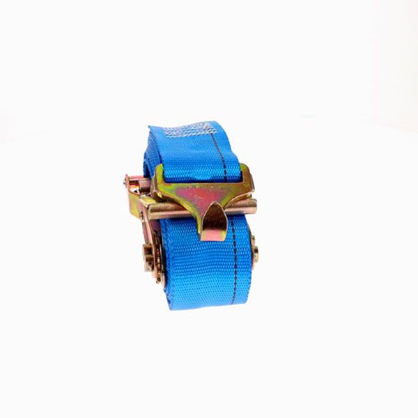 Ratchet Strap with F fitting and E fitting - 2x20 - Blue, by Ancra