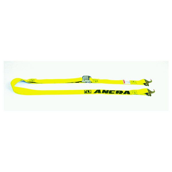 2"X12' Cam Buckle Strap w/ F Hook & Spring E Fitting, by Ancra