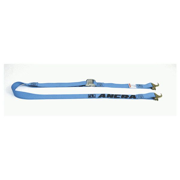 2"X20' Cam Buckle Strap w/ F Hook & Spring E Fitting, by Ancra