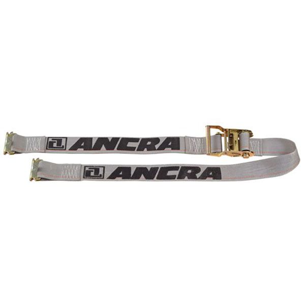 Etrack Ratchet Strap -1 pc end -16' - GREY, by Ancra