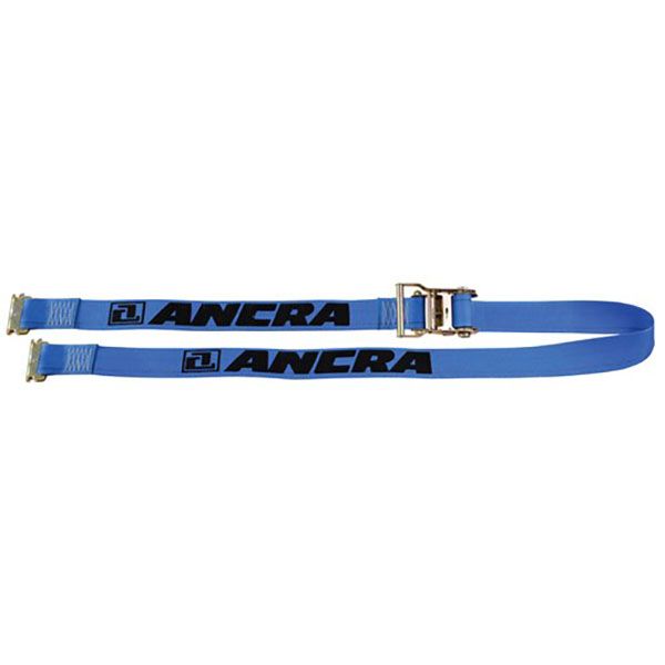 Etrack Ratchet Strap -1 pc end -20' BLUE, by Ancra