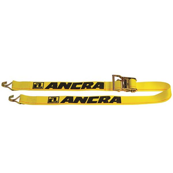 2" Ratchet Strap with Wire Hooks 20' Blue, by Ancra