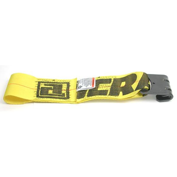 4″ x 18” Fixed End Strap w/ Flat Hook and Loop End, by Ancra