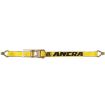 3" x 27' Ratchet Strap w/J Hooks Long Wide Handle, by Ancra