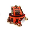 4″ x 27’ Heavy-Duty Ratchet Strap w/Chain Anchors & X-Treme Webbing, by Ancra