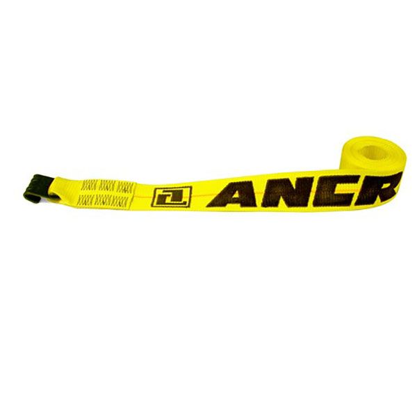 4" X 28' Strap Flat Hook, by Ancra