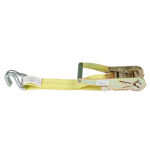 Ancra 2" x 18" Fixed End Strap w/ 43120-13 Wire Hook & Bkl, by Ancra