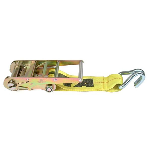4″ x 18” Fixed End Strap w/Wire Hook and Ratchet, by Ancra