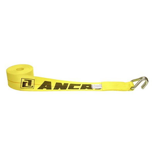 Ancra 4" x 25' Strap Narrow Hook, by Ancra