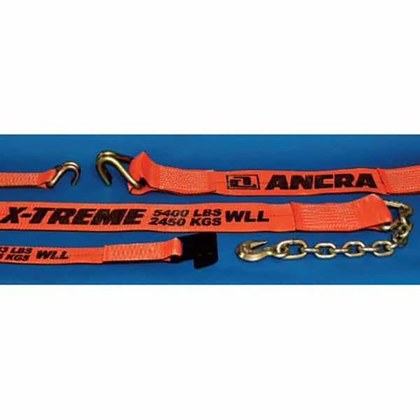 3" x 33" Strap with Chain Anchor & Ratchet, by Ancra