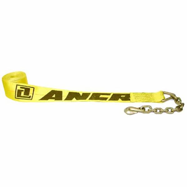 4 x 25' Strap w/ 43366-14 Chain Anchor, by Ancra