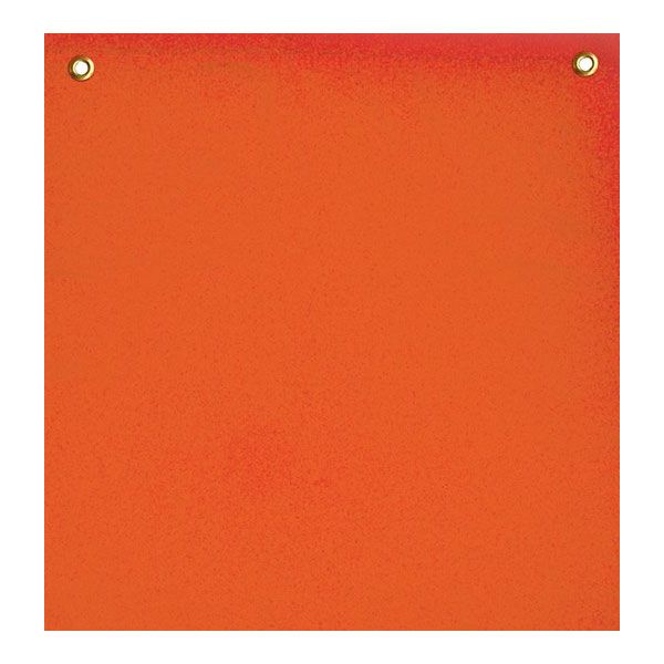 Orange Flag w/ Grommets - 18" x 18" PVC coated, by Ancra