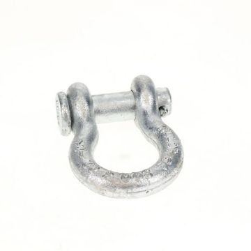 Clevis Pin Anchor Shackle - 1/2", part number 50014-50, image 1 1/2″ Galvanized Zinc-Plated Clevis Pin Shackle, by Ancra