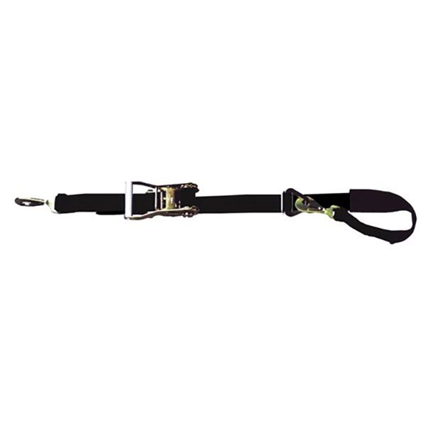2” x 8’ Car Tie-Down w/Tie-Back & Ratchet, by Ancra