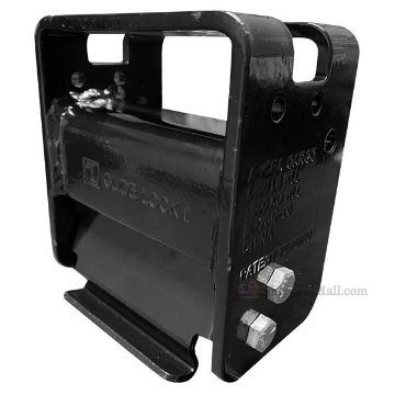 GlideLock Sliding Load Securement Bracket for L track p/n: 50722-10, image 1 Glide Lock II Double L Sliding Flat Hook Bracket, by Ancra