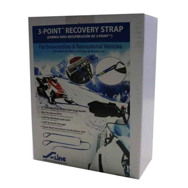 1" x 15' 3-Point Recovery Strap, by Ancra