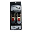 1″ x 6′ Retractable Ratchet Tie-Downs, Safety Clip, 2 Pack, by Ancra