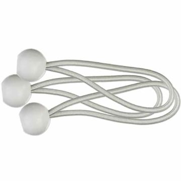 10” White Bungee Canopy Ties - 96062, image 1 10” White Bungee Canopy Ties, by Ancra