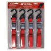 1″ x 6′ S-Hook Cam Buckle Tie-Downs, 4 Pack Blister, by Ancra