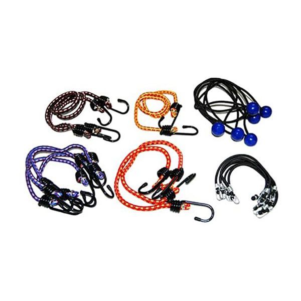 20-PC. Jar of Assorted Bungee Cords, by Ancra