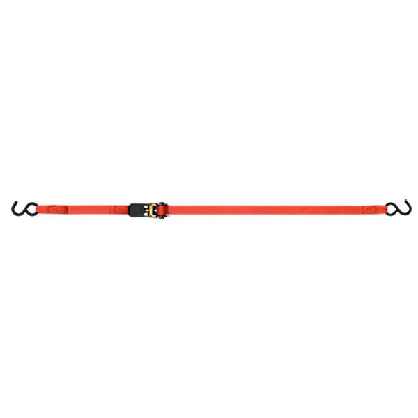1” x 13’ S-Hook Ratchet Tie-Down, Clamshell, by Ancra