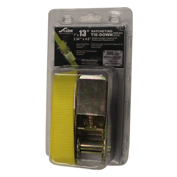 1” x 13’ Endless Ratchet Tie-Down, Clamshell, by Ancra