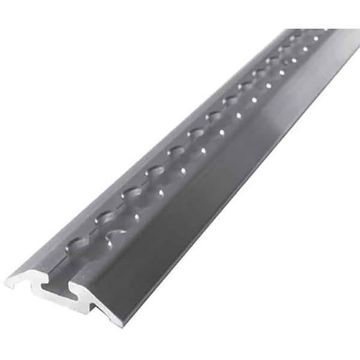 12” Aluminum Beveled Logistic O-Track - XH8003-12PB, image 1 12” Aluminum Beveled Logistic O-Track, by Ancra