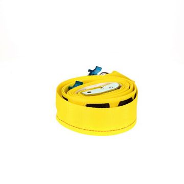 Logistic Strap w/Single Stud Fittings 16' Grey. - 40602-101, Picture 2 Logistic Strap w/Single Stud Fittings 16' Grey. - Ancra Cargo