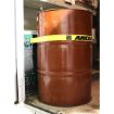2" Etrack Logistic Straps. 1 Piece End - 16 ft - Grey - Ancra Cargo