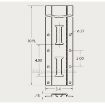 Vertical Etrack - Grey 10 ft. - Ancra Cargo