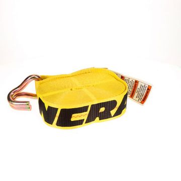 Ancra 2" x 27' Winch Strap with Wire Hook part number 41659-13-27, Picture 2 2" x 27' Winch Strap with Wire Hook - Ancra Cargo