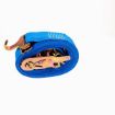Ratchet Strap with F fitting and E fitting - 2x20 - Blue - Ancra Cargo