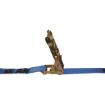 2"X20' Tension-Limiting Ratchet Strap w/ E-Track Fitting - Ancra Cargo
