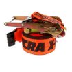 4" x 27' Ratchet Straps X-Treme with Flat Hooks - Ancra Cargo