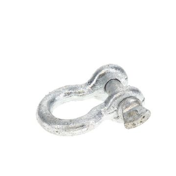 Screw Pin Anchor Shackle - 3/8", 2,000 lbs. WLL, Picture 2 Galvanized Screw Pin Anchor Shackle - 3/8", 2,000 lbs. WLL - Ancra Cargo