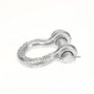 1/2″ Galvanized Zinc-Plated Clevis Pin Shackle - Ancra Cargo