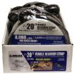 2" x 20' Vehicle Recovery Strap w/Sewn Loops - Ancra Cargo