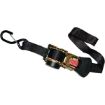 1″ x 6′ Retractable Ratchet Tie-Downs, Safety Clip, 2 Pack - Ancra Cargo