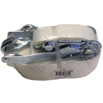2” X 27’ Double J-Hook Long/Wide Handle Ratchet Strap - 96031, Picture 2 2” X 27’ Double J-Hook Long/Wide Handle Ratchet Strap - Ancra Cargo
